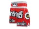 Lumpinee Red Muay Thai Boxing shorts : LUM-016